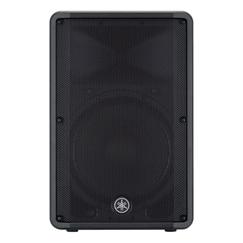 Yamaha 800W 15-inch Powered Speaker with high-output amplification, designed for portable live sound and stage applications, (DBR15)