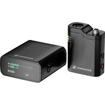 Sennheiser Profile Wireless 1-Channel Set All-in-One Wireless Microphone System with Clip-On Transmitter, Receiver, and Accessories (700278)