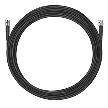 Sennheiser, GZL RG 8X Low Damping Coaxial Cable with BNC Connector, 20 m, 50 Ohm (700165)