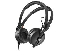 Sennheiser HD 25 Closed-Back On-Ear Professional Monitoring Headphones with Split Headband and 1.5m Straight Cable (506909)