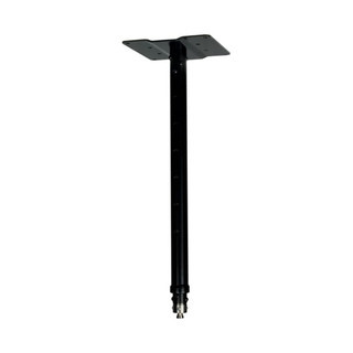 Neumann 503908 Mounting hardware to vertically position a loudspeaker suspended off a ceiling, black (RAL 9005)