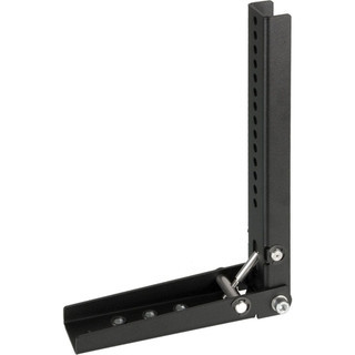 Neumann 503936 61 A mounting adapter with a hole spacing of 70 mm to fit onto the loudspeaker and hole spacing of 115 mm for LH 28, LH 29, LH 37, LH 47, LH 48 or K&M Design Stand, and a 3/8” thread for a microphone stand.