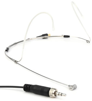 Sennheiser Headmic 4 Cardioid Headset Microphone for Sennheiser Evolution Wireless - Silver (509496)