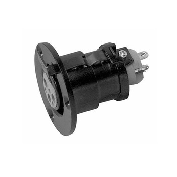 Sennheiser, MZT 30 L IS Series 5-Pin XLR Female Flange Mount, Fixed Installation, 1.5 oz (009446)