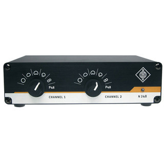Neumann N 248 Power supply, 48V phantom for 2 microphones, remote control for TLM 170R, 2 x XLR-3F, 2 x XLR-3M, 230 VAC N 248