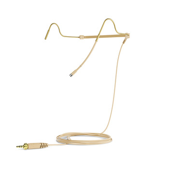 Sennheiser, HS 2 Beige EW Neckworn Microphone, Omnidirectional MKE 2 Capsule (508882)