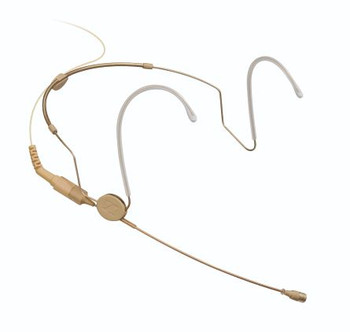 Sennheiser, HSP 2 Beige 3-Pin Neckband Microphone, Omnidirectional Platinum Capsule (009863)