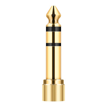 Sennheiser, 1/4" to 3.5 mm Stereo Jack Adapter, Screw-On, Gold-Plated (543684)
