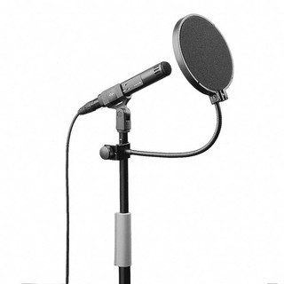 Sennheiser MZP 40 Close-talking protection with gooseneck stand, Ø 13cm, black (003132)