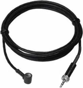 Sennheiser KA100-ew ANT Right angle, copper core cable (black) for ME Modular capsules. 3.5mm screw-on plug for evolution wireless