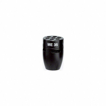 Sennheiser ME 35 Supercardioid Condenser Capsule for MZH Series Gooseneck Microphones with MZW 34 Windscreen, Black (005063)