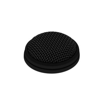 Sennheiser MEB 102 B Installed Boundary Layer Microphone (Omnidirectional Condenser) with 3-Pin XLR and Mounting Accessories, Black (505600)