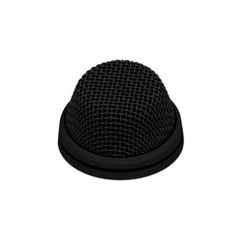 Sennheiser MEB 104 B Installed Boundary Layer Microphone (Cardioid Condenser) with Programmable On/Off/PTT/PTM, 3-Pin XLR and Mounting Accessories, Black (505606)