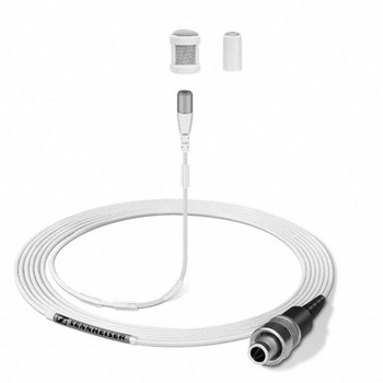 Sennheiser, MKE 1 White 3-Pin Miniature Clip-On Microphone, Omnidirectional (502833)