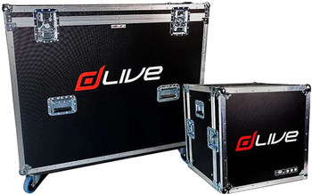 Allen & Heath dLive S3000 Flight Case with Doghouse – Touring-Grade Protective Console Case (AH-FC-DL-S3-GOMC)