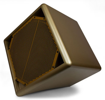 BASSBOSS DiaMon RP Remote Powered Main Speaker Gold Finish for Premium Sound Reinforcement (AMS-BB-DIAMON-RP-EG)