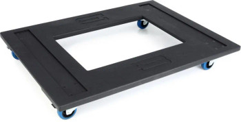 BASSBOSS Kraken Wheel Cart Horizontal Heavy Duty Transport Accessory for Kraken Speaker System (AMS-BB-KRAKEN-H-WC)