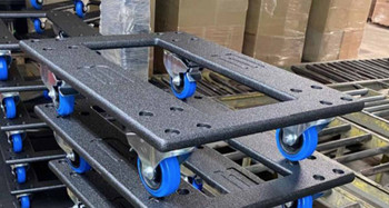 BASSBOSS DJ18S Wheel Cart Heavy Duty Transport Accessory for DJ18S MK3 Subwoofer (AMS-BB-DJ18S-WC)
