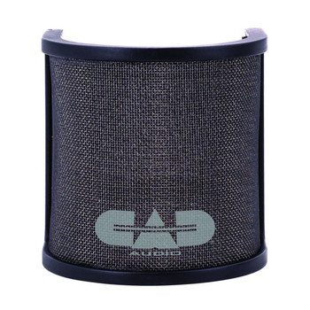 CAD Acousti-Shield VP3 Compact Pop Filter with Dual-Layer Metal Mesh and Foam Protection for Vocal Recording, Podcasting, and Studio Microphone Applications (AMS-VP3)