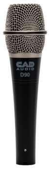 CAD Audio D90 Premium Supercardioid Dynamic Handheld Microphone for Live Vocals and Speech (AMS-D90)
