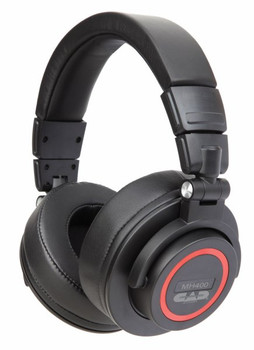 CAD MH400 Closed-Back Studio Headphones with 50mm Drivers, Black (AMS-MH400)