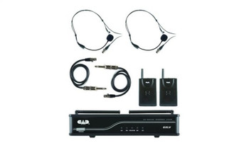 CAD Audio GXLVBBH VHF Dual Bodypack Wireless Microphone System with F244 Frequency (AMS-GXLVBBH)