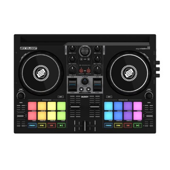 Reloop Buddy Compact DJ Controller for Beginner and Mobile DJ Performance (AMS-BUDDY)