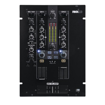 Reloop AMS-RMX-22i 2+1 Channel Digital Club Mixer with FX, iPad Connectivity, and Professional Audio Routing Control