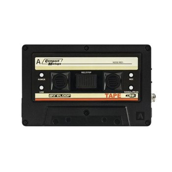Reloop AMS-TAPE, USB Mixtape Recorder with Retro Cassette Design for Digital Music Recording and Portable Audio Capture System