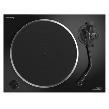Reloop AMS-TURN X Premium HiFi Turntable with Ortofon 2M Blue Cartridge and High-End Belt-Drive System for Audiophile Vinyl Listening