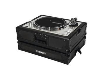 Reloop AMS-TURNTABLE-CASE, Premium Turntable Case with Heavy-Duty Protective Construction and Custom-Fit Interior for Safe DJ Turntable Transport