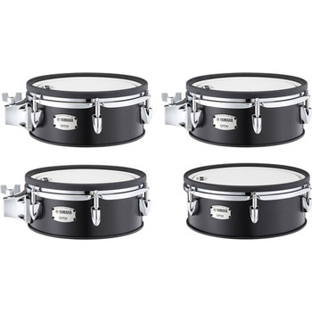 Yamaha DTP8-MBF Mesh Pad Set with Wood Shells for DTX8K-M Electronic Drum Kit (Black Forest)