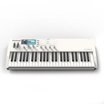 Waldorf Blofeld 49 Key Keyboard Synthesizer White Edition for Professional Sound Design and Performance (AMS-BLOFELD-KBD-WHITE)