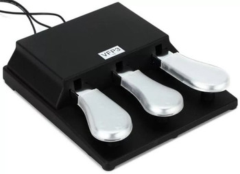 Studiologic VFP-3/15 Piano-Style Triple Sustain Pedal with Closed Contact Design for Digital Pianos and Keyboard Performance Systems (AMS-VFP-3-15)