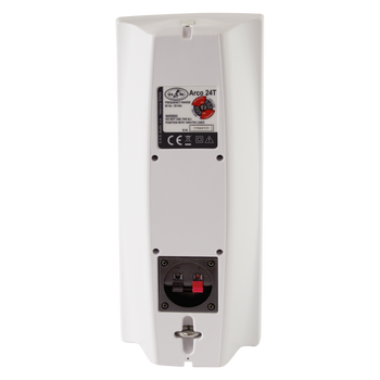 DAS Audio ARCO-24-TW Passive Dual 4" Two-Way Speaker 100W RMS 400W Peak ABS Enclosure 70V/100V Line Transformer White, ARCO-24-TW