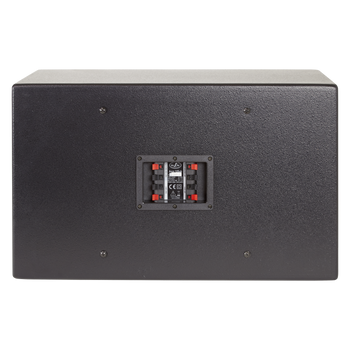 DAS Audio ARCO-12SUB Passive Dual Voice Coil 2x12" Mountable Subwoofer 170W RMS MDF Enclosure Black, ARCO-12SUB