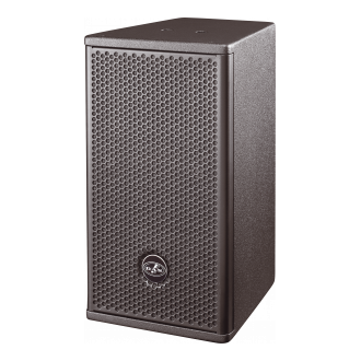 DAS Audio ARTEC-308-T Passive 8" Two-Way Speaker 150W RMS Wooden Enclosure 90° x 60° Rotatable Horn w/ Multi-Tap Transformer Black w/ U-Bracket, ARTEC-308-T