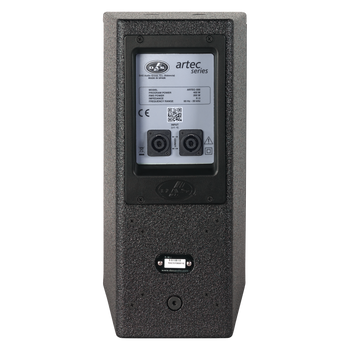 DAS Audio ARTEC-506 Passive 6" Two-Way Speaker 200W RMS Wooden Enclosure 80° x 80° Black, ARTEC-506