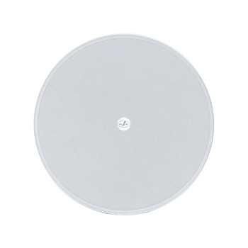 DAS Audio DECO-6-T Passive 6.5" Two-Way Ceiling Speaker 15W RMS 70V/100V Transformer White, DECO-6-T