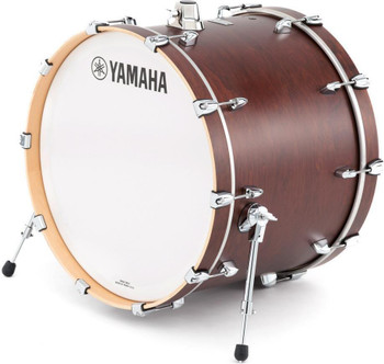 Yamaha TMB-2216 Tour Custom Bass Drum - 16 x 22 inch - Chocolate Satin