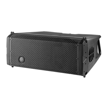 DAS Audio EVENT-28A Powered 2x8” Two-Way Compact Line Array Speaker, 650W Cont. / 1300W Peak, Symmetrical Design, EVENT-28A