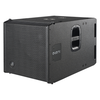 DAS Audio EVENT-115A Powered 15” Flyable/Stackable Front-Loaded Subwoofer, 600W Cont. / 1200W Peak, EVENT-115A