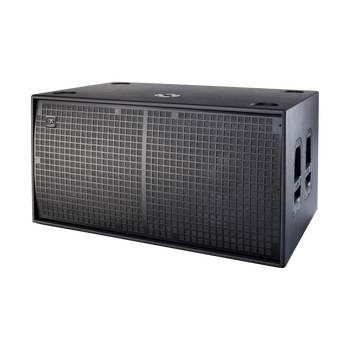 DAS Audio EVENT-218A Powered 2x18” Ground-Stacked Long Excursion Subwoofer, 1800W Cont. / 3600W Peak, EVENT-218A
