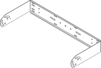 DAS Audio, AXU-WR6415-W U-Bracket Mount, for WR-6415 / WR-151S, White