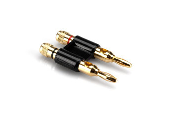 Hosa BNA-260BK Dual Banana Connector - Black