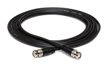 Hosa BNC-58-103 50-ohm RG-58/U BNC to BNC Coax Cable - 3 foot