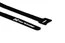 Hosa WTI-508 8" Velcro Cable Organizer Wrap with Loop, 50 Pack, Black