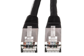 Hosa Cat 6 Slim Ethernet Cable – 10-Pack, 5 Foot, Black (CAT-605S-10PK-BK)