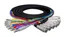 Hosa STX-802F 6.6' 8-Channel Audio Snake, XLRF to 1/4" TRS