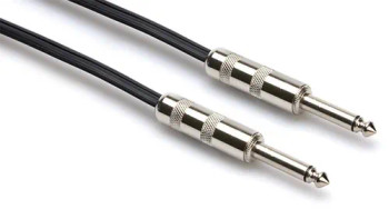 Hosa Technology SKZ-610BB Speaker Cable, Hosa Dual Banana to Same, Black Zip, 10 ft